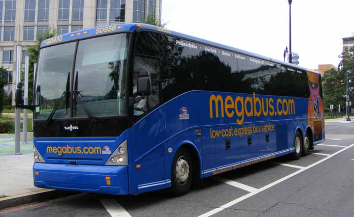 Coach USA Megabus Van Hool C2045E SD956